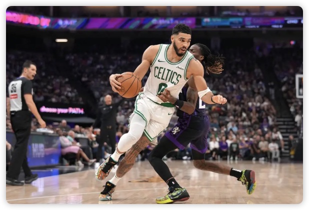 塔图姆25分遭垫脚德罗赞20+9 绿军胜国王豪取6连胜 